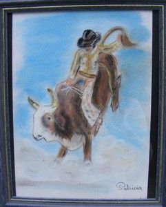 80 - Bull riding rodéo