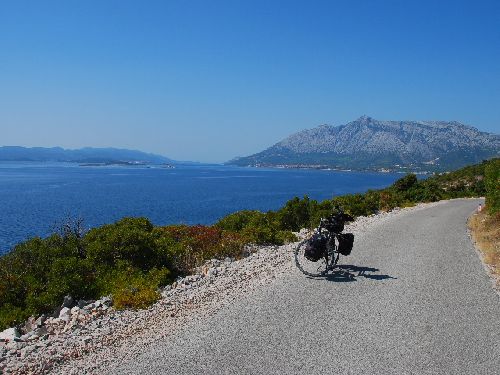 Route entre Korcula et Dubronik