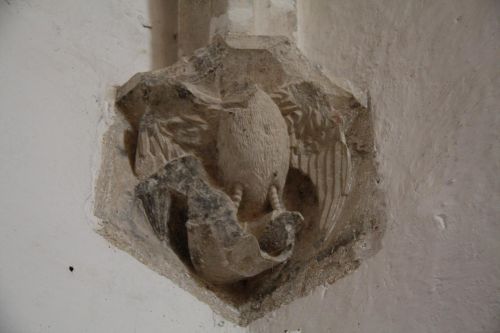 L'aigle de la chapelle Notre-Dame des Anges.