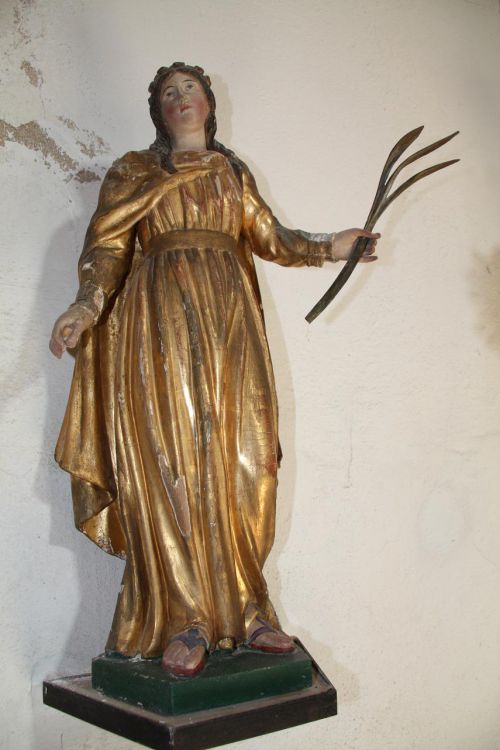 Statue de Ste Philomène ( chapelle Notre-Dame des Anges )