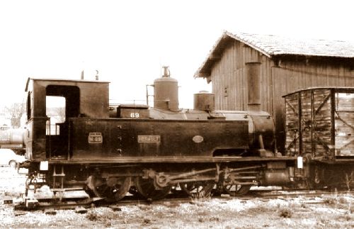 La Locomotive du petit train de Palavas