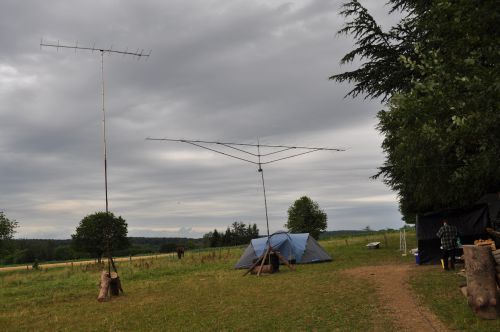 Concours bol d'or des QRP les antennes