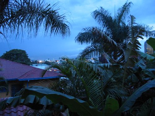 vue du ciel depuis l\'hôtel