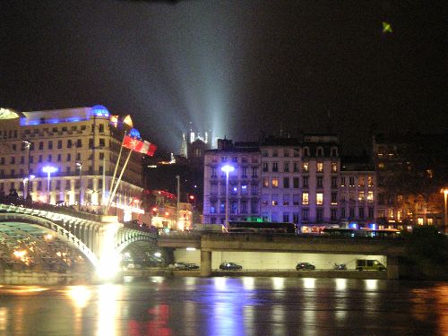 Fête des Lumières à Lyon (décembre 2007)