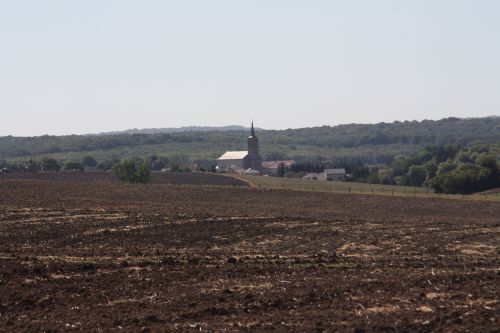 VUE SUR L'EGLISE D'OTTONVILLE