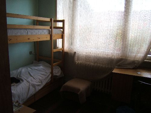 Comme par hazard, je n ai pas choisi le lit du haut! 8;))) N est ce pas Bitnik!