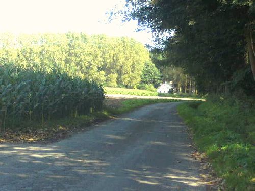 petite chemin dans la campagne de Beloeil