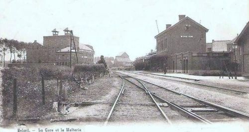 La gare de Beloeil début 1900