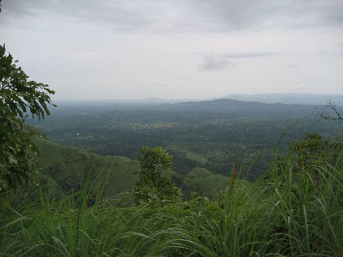 vue sur la region des plateaux