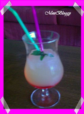 un Liègeois - Cocktail sans alcool 