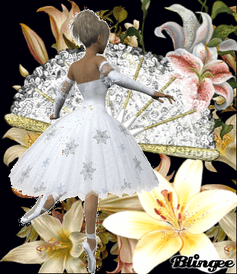 danseuse fleurs