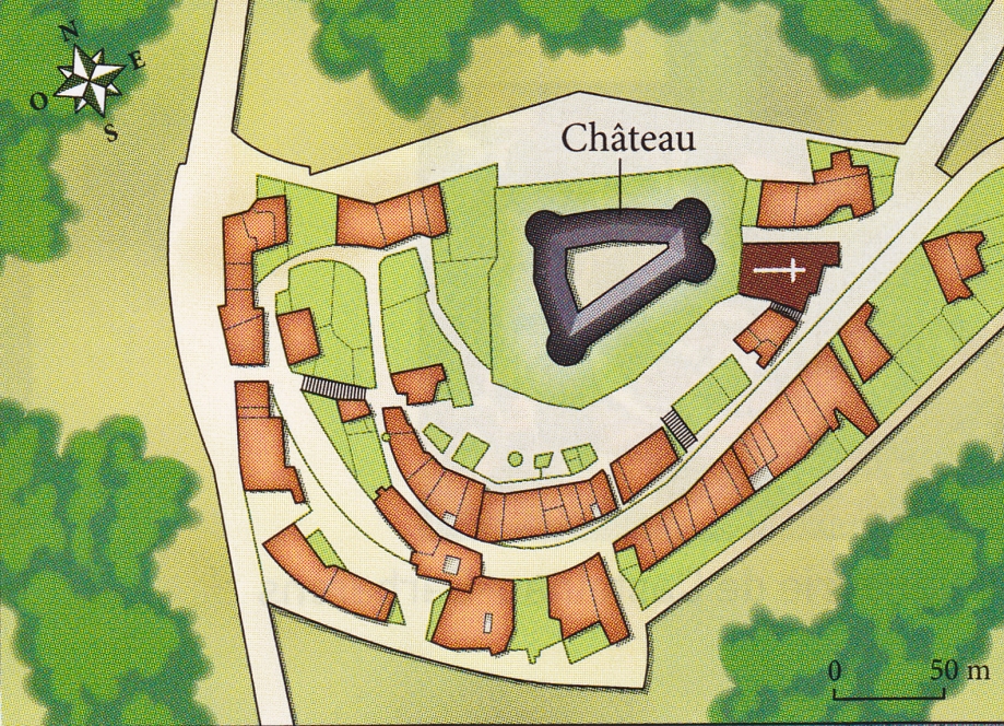 Castelnau-Barbarens. Plan.jpg