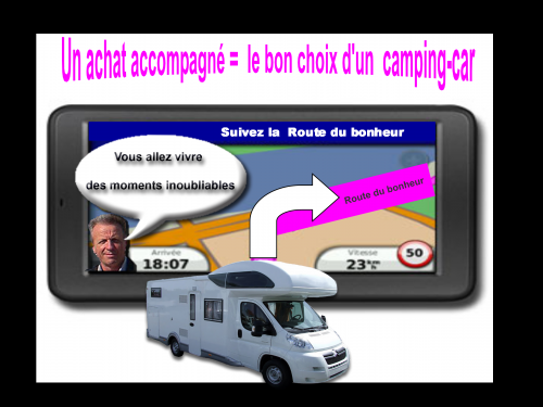 Un achat accompagné c'est faire le bon choix d'un camping-car