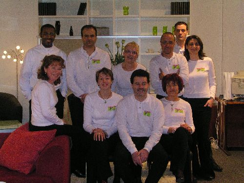 Equipe magasin de Paris