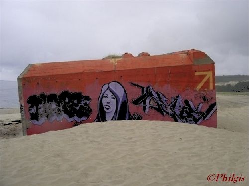 Bunker sur la dune du Pyla, été 2008