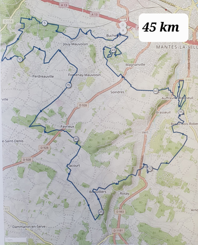 45 km 2023