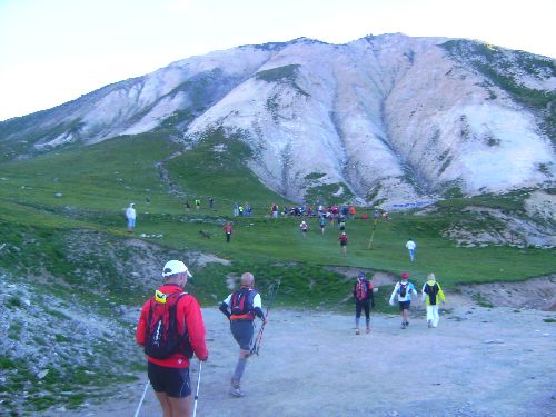 1er ravitaillement avant le sommet du Galibier