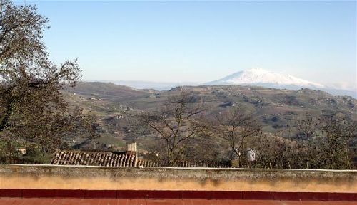 Etna vu de Caltagirone