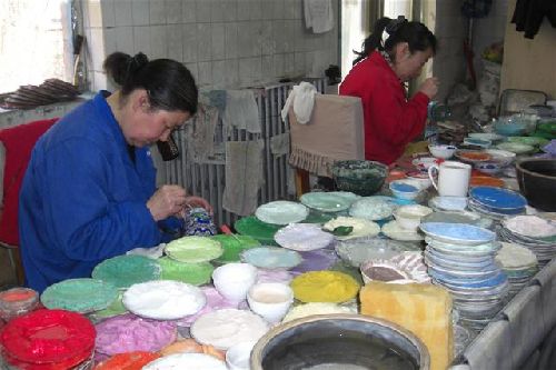 Atelier de cloisonnés