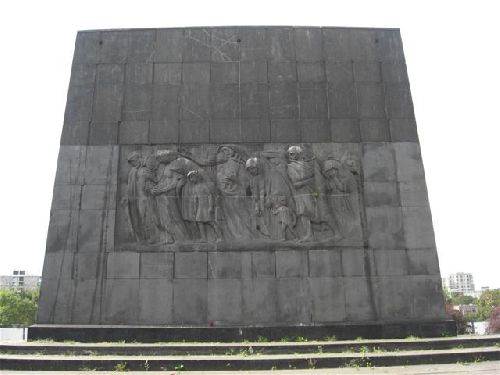 Monument dans le ghetto de Varsovie