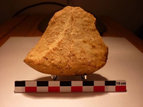 Chopper en quartzite (cote Châlonnaise Saone et Loire ) coll ...Néandertaurus