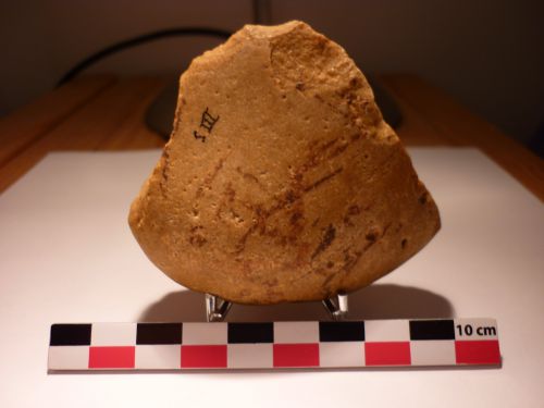 Chopper en quartzite (cote Cha^lonnaise Saone et Loire ) coll ...Néandertaurus 