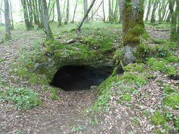 Entrée de grotte