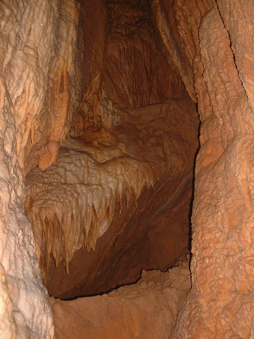 grotte decouverte avec mes amis speleo 2005