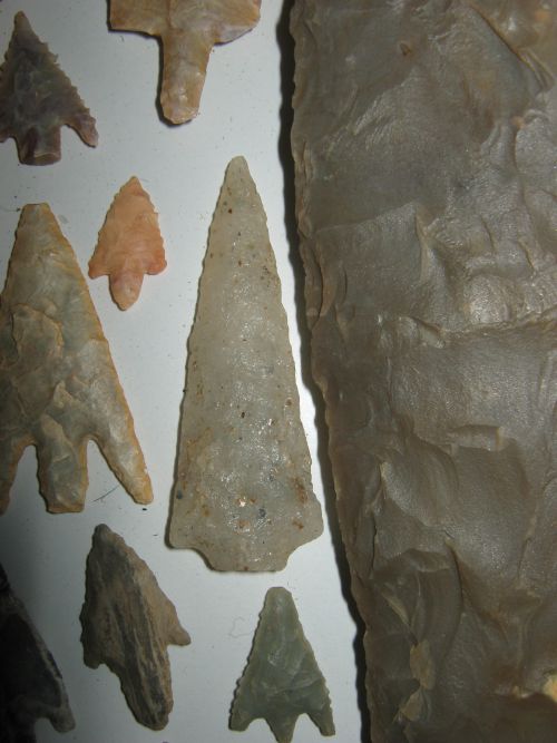 Pointe de flèche en quartz Néolithique Saharien