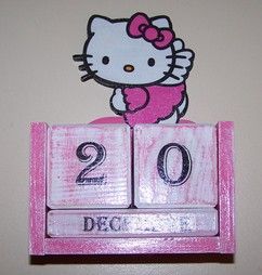 Calendrier perpétuel hello kitty 