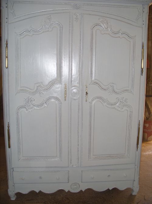 Armoire lorraine restaurée