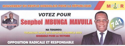 MBUNGA MAVUILA Senphol, candidat député national de la Tshangu