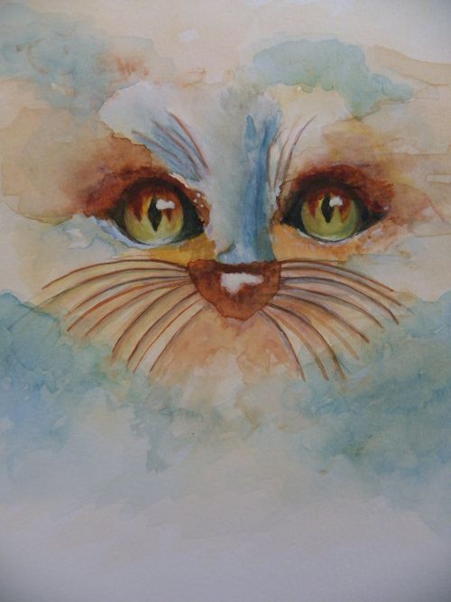 P'tit chat: d'après plaisir de peindre 