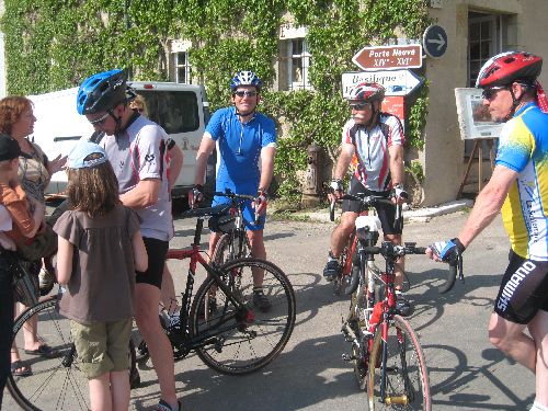 Sortie vélo à Quarré les Tombes