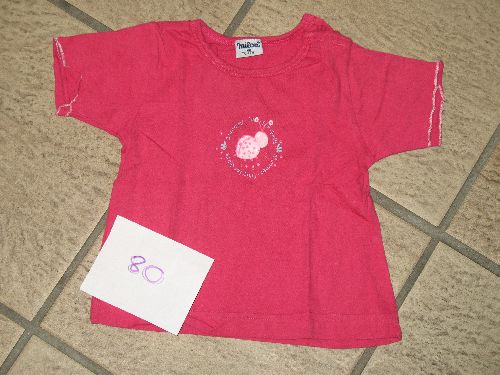 T-shirt fuchsia