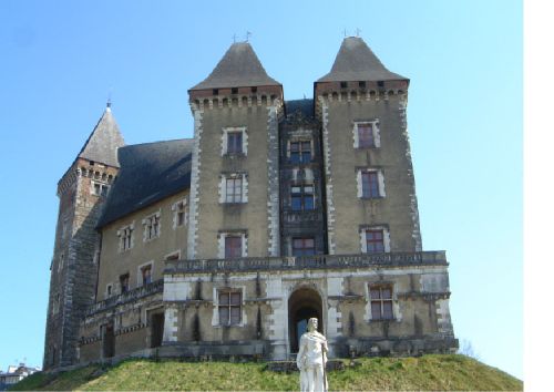 château de Pau face ouest