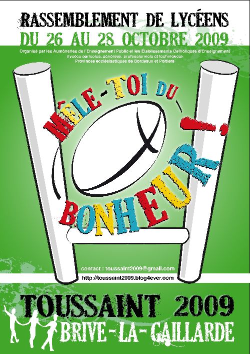 affiche Officielle de TOUSSAINT 2009