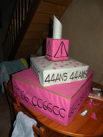 Gâteau d'anniversaire des 44ans de la Convention Collective 66