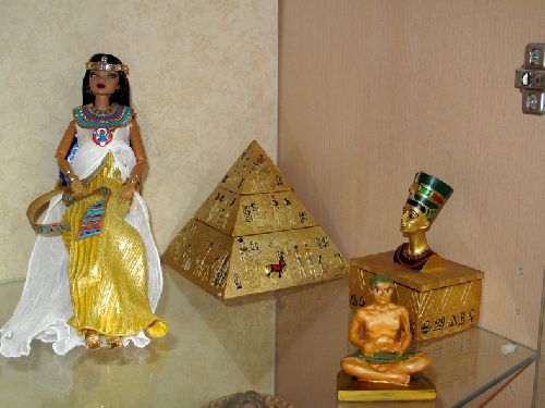Réaménagement du diorama égyptien