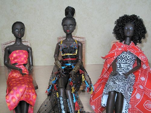 Création d'un diorama africain