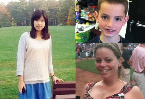 Photos des victimes des attentats de Boston