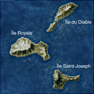 Les îles du triangle(Iles du Salut)