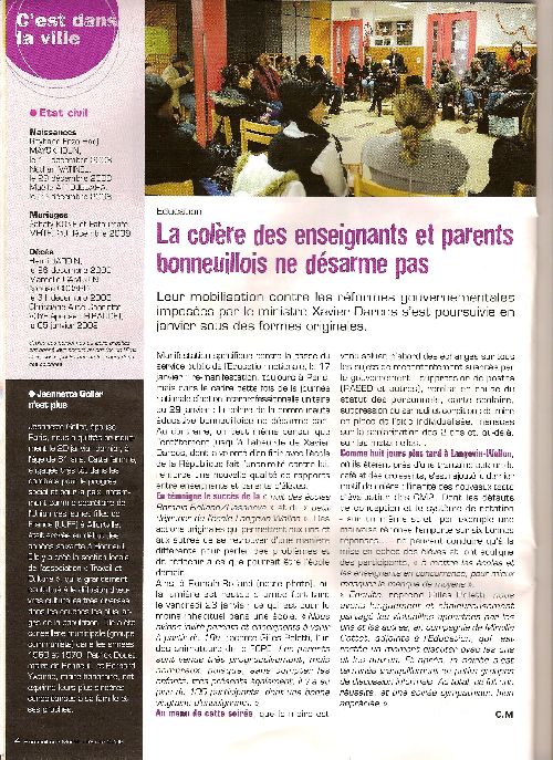 article Parents Enseignants