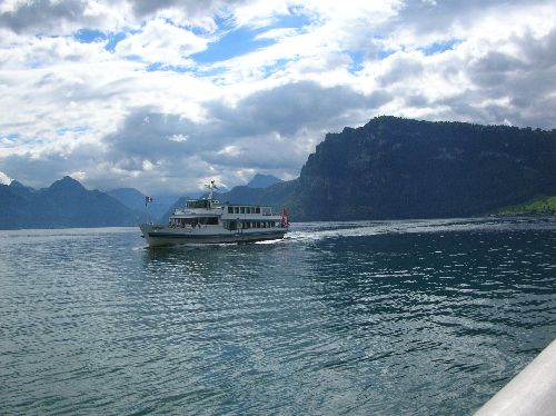 Sur le lac des Quatre-Cantons