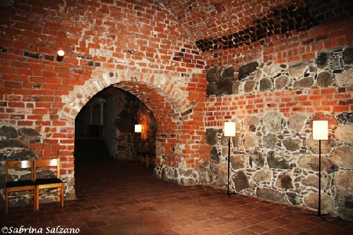 A l'intérieur du château