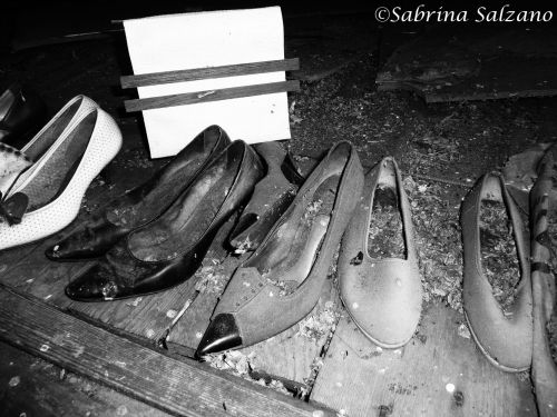 Chaussures abandonnées