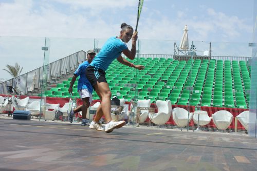 Entrainement sur le vitré