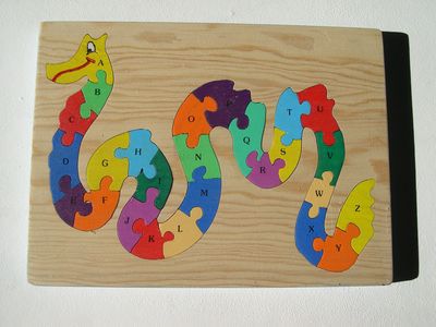 Le dragon puzzle alphabet