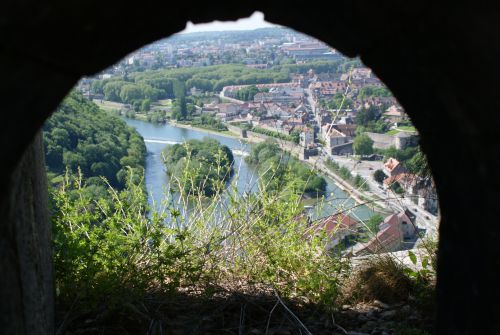 Quelques vues de Besançon depuis la Citadelle