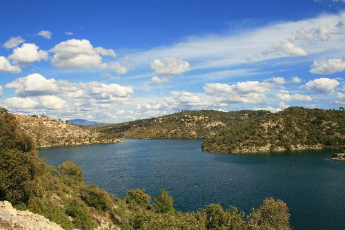 Le lac d'Esparon